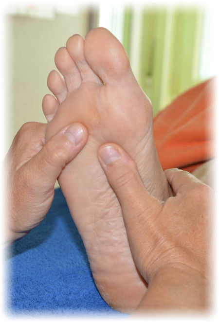 Fussreflexzonen Massage